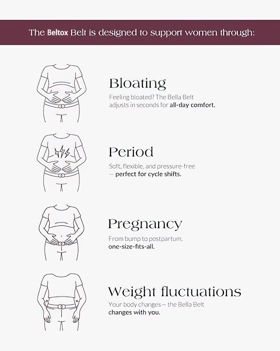 Ceinture à cliquet pour femmes