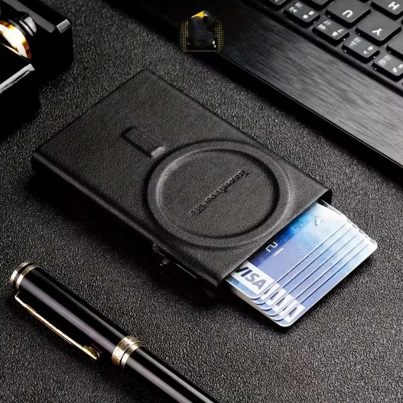 Portefeuille mince pour hommes – Portefeuille minimaliste pour hommes