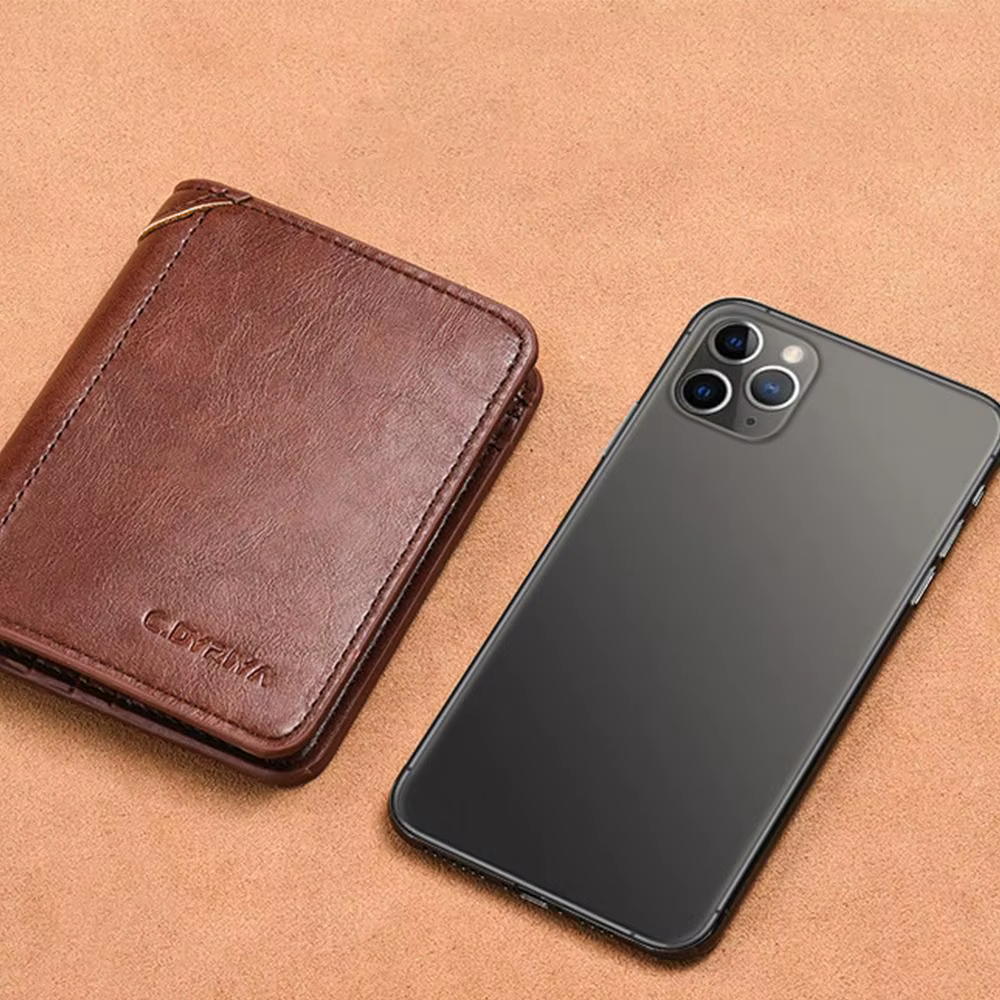 Portefeuille élégant pour homme en PU