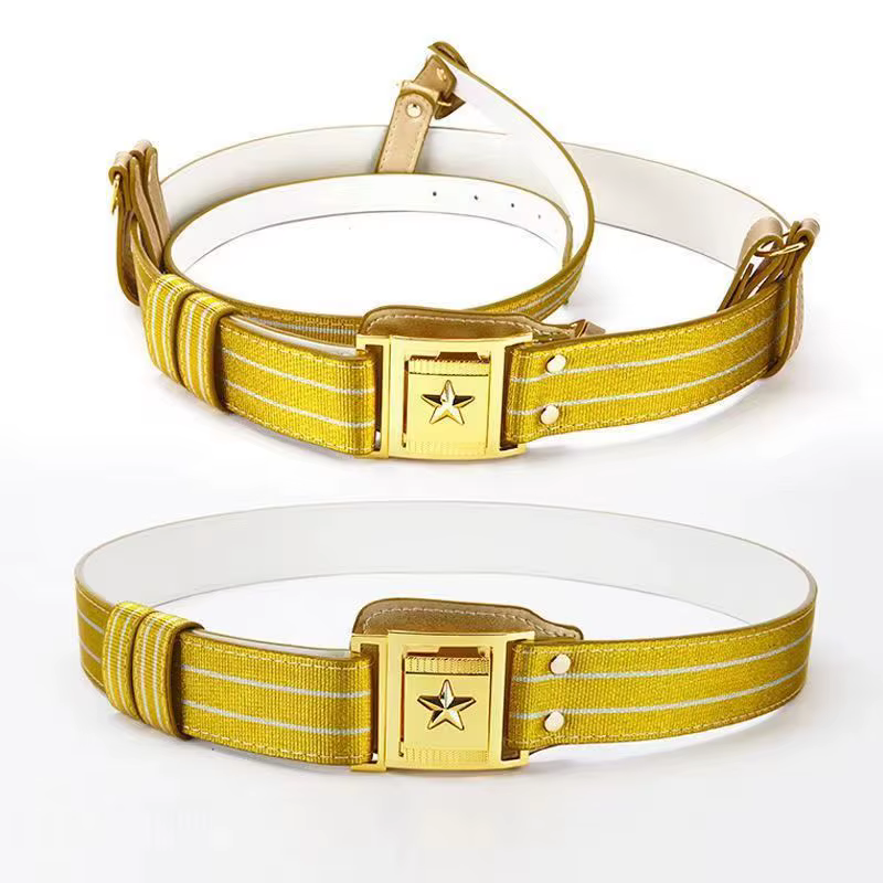 Ceinture de travail en cuir véritable pour homme