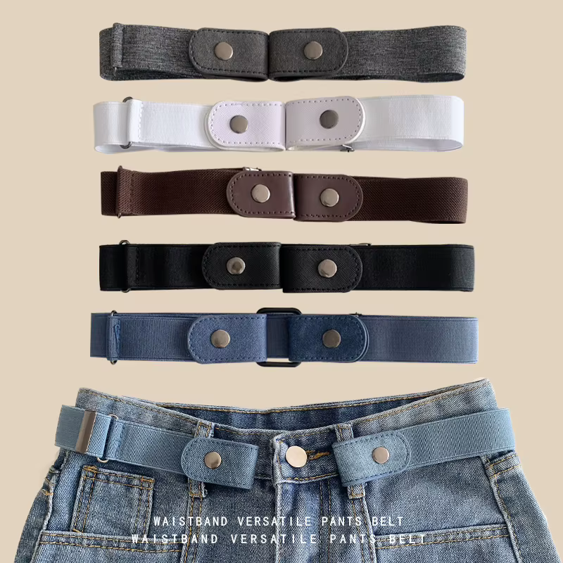 Ceinture élastique réglable et polyvalente pour jeans de loisirs