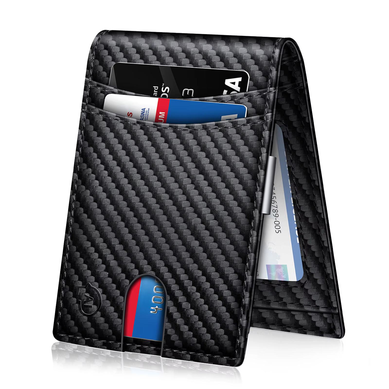 Hommes portefeuille mince carte