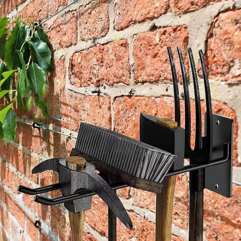 Système de stockage d'outils crochets support mural rangement de Garage multi-usages organisateur d'outils de jardin pour entrepôt crochet mural de Garage