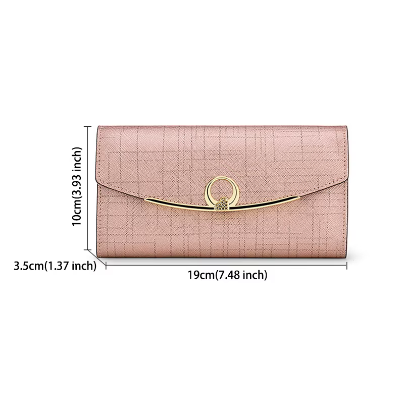 Portefeuille Long en cuir pour femmes