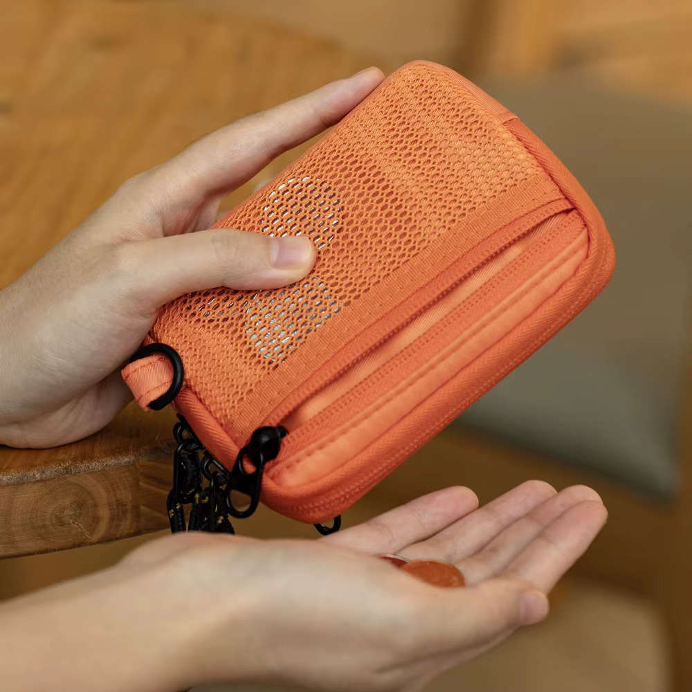 Mini porte-monnaie – Porte-cartes de grande capacité, porte-monnaie multi-emplacements pour femmes et hommes