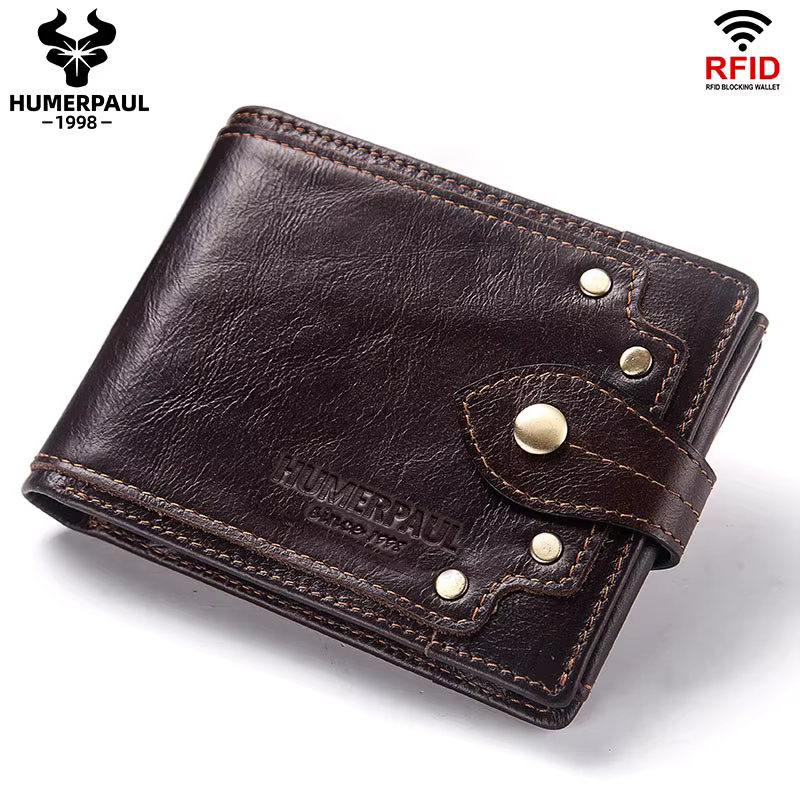 Portefeuille en Cuir group pour Homme