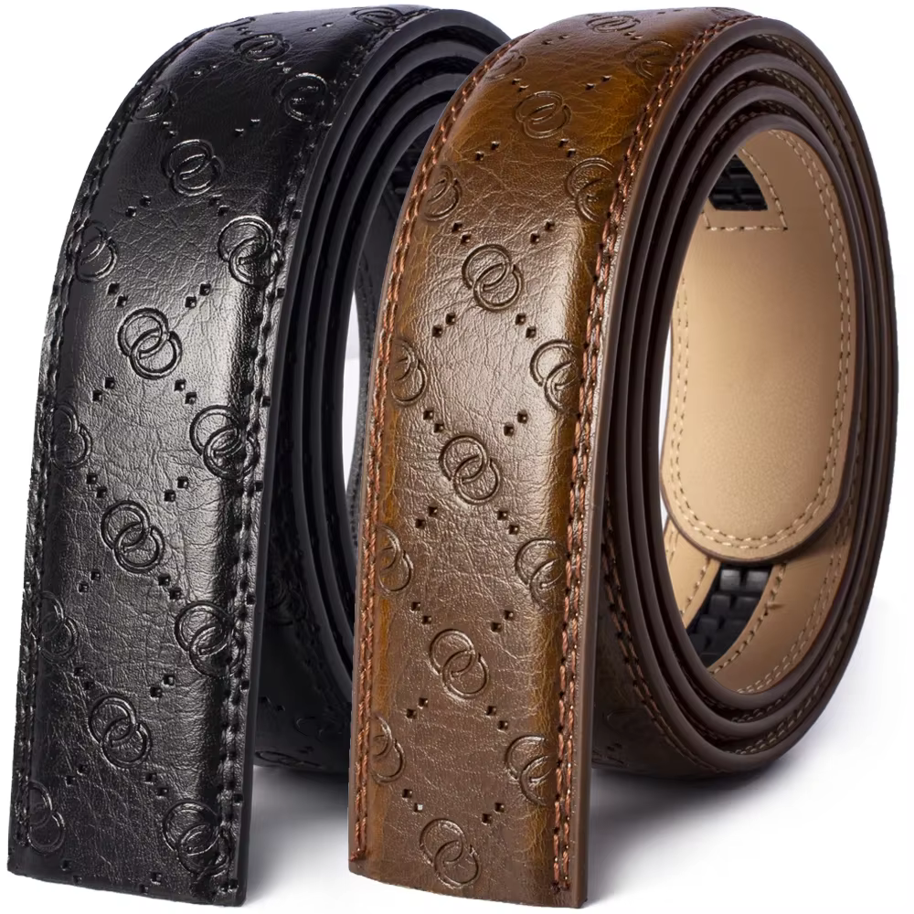Ceinture de grande taille sans boucle pour boucle automatique