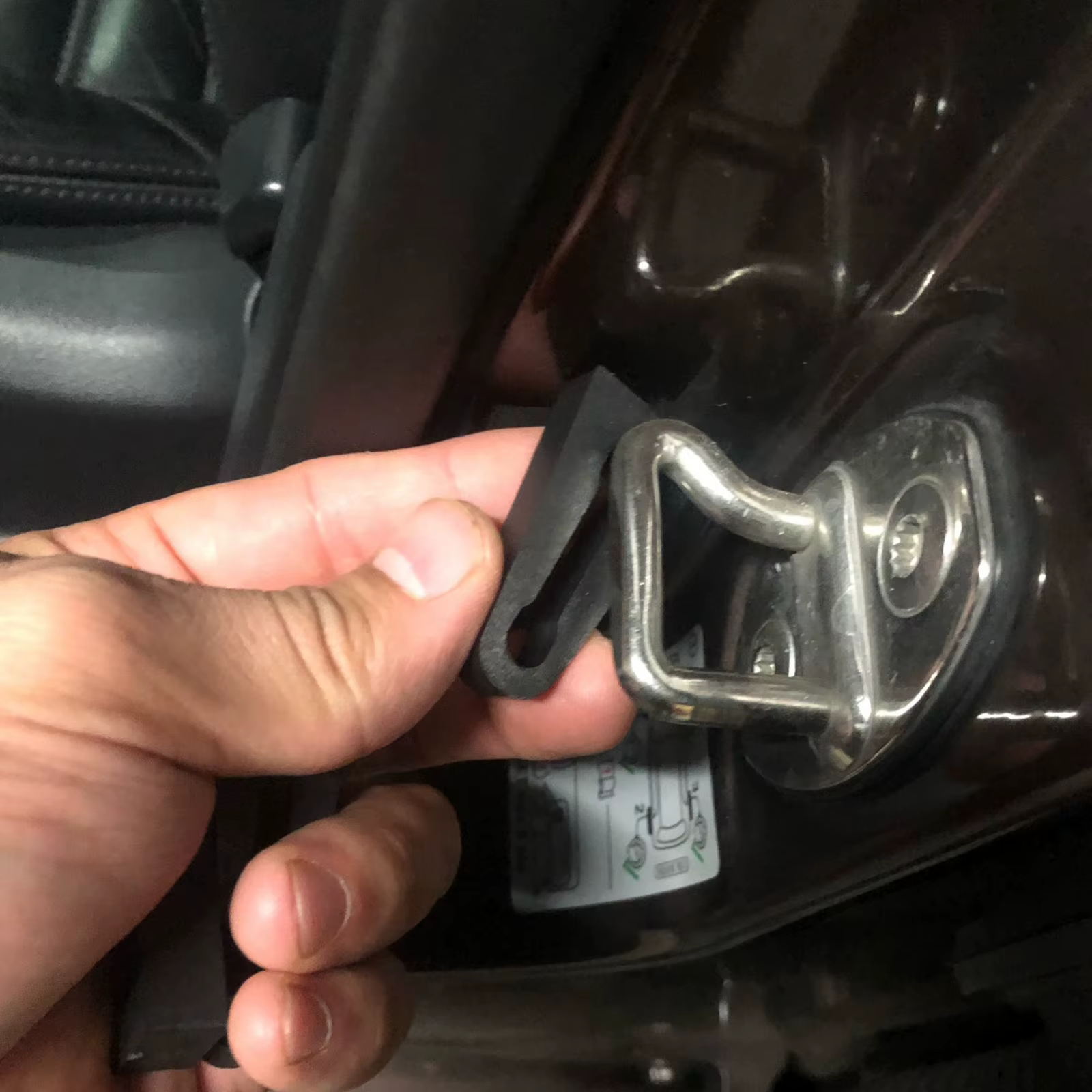 Amortisseur de porte de voiture, insonorisant, silencieux, pour Skoda Fabia, kodiaj, Octavia Rapid, Superb, Yeti