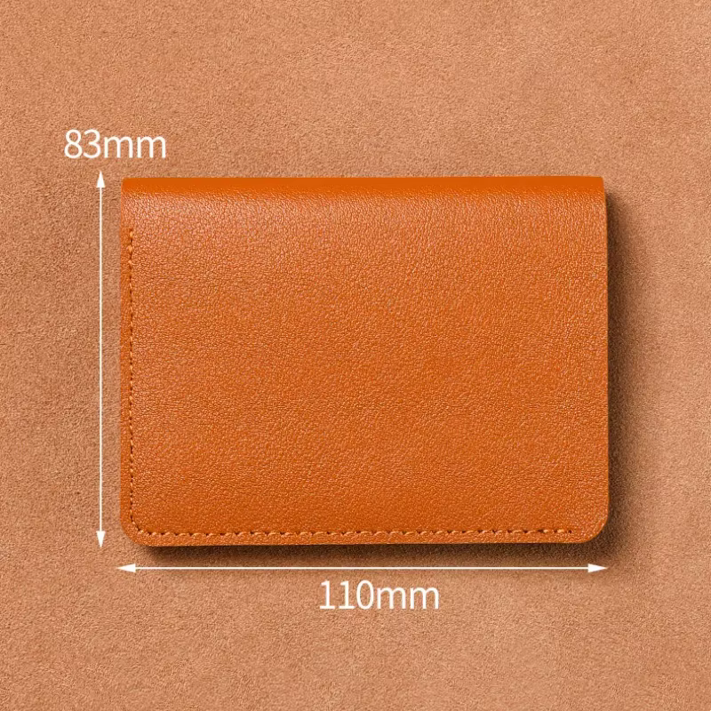 Portefeuille souple Super mince Portable en cuir PU, Mini portefeuille pour cartes de crédit, porte-cartes pour hommes et femmes, petits portefeuilles courts et fins