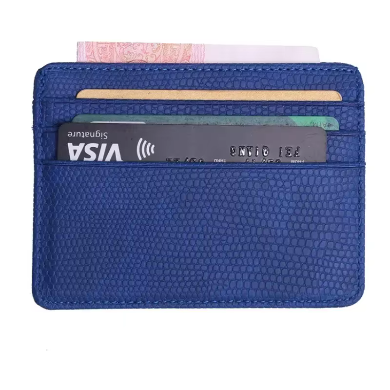 Portefeuille de cartes Portable à motif Double face