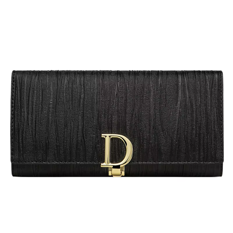 Portefeuille Long en cuir véritable pour femmes
