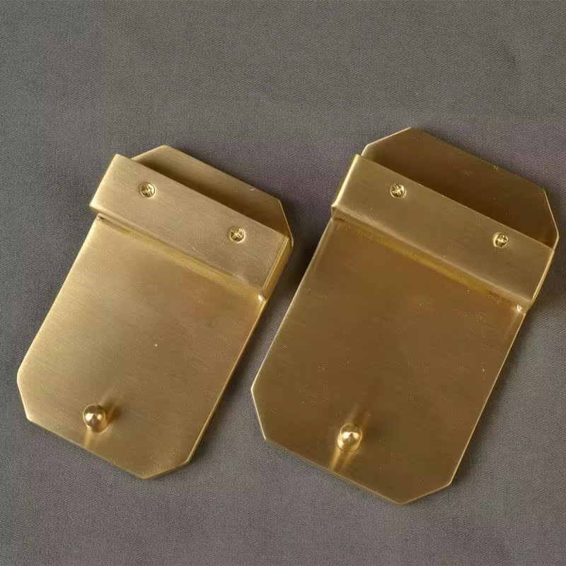 Boucles de ceinture en laiton massif pur