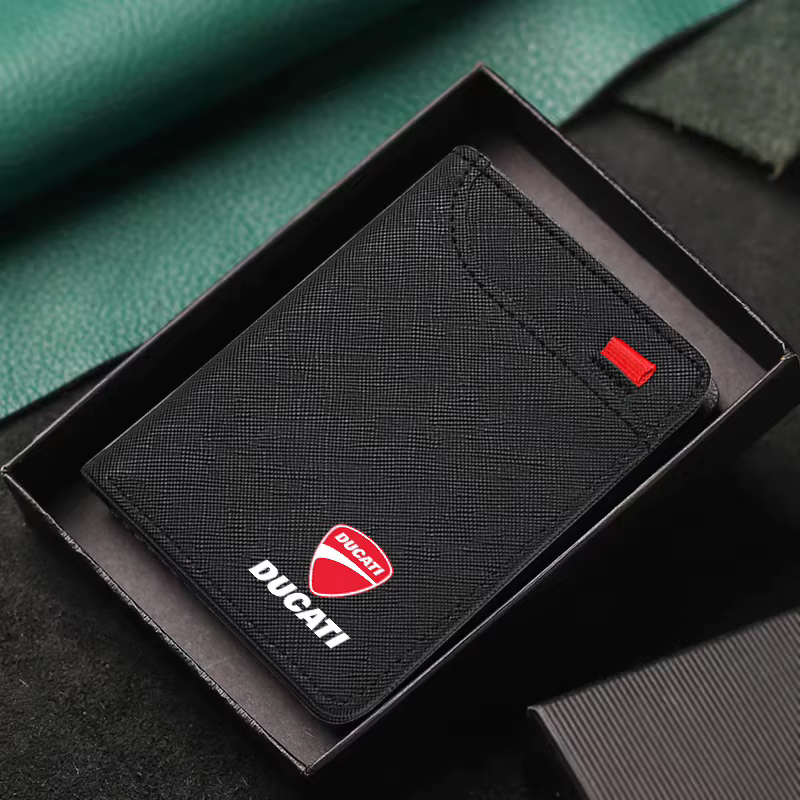 Mini porte-monnaie en cuir pour carte de crédit