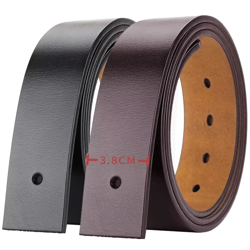 Ceinture en cuir véritable pour hommes
