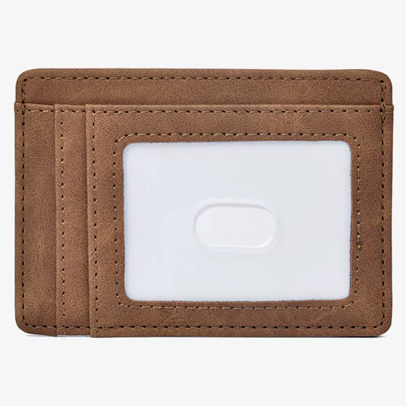 Hommes portefeuille mince porte-carte de crédit affaires mâle Portable Mini sac à main de voyage pour homme