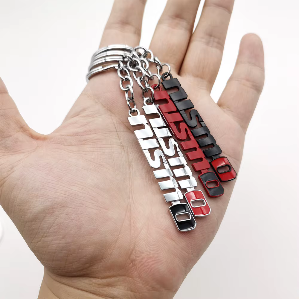 Porte-clés de voiture en métal 3D