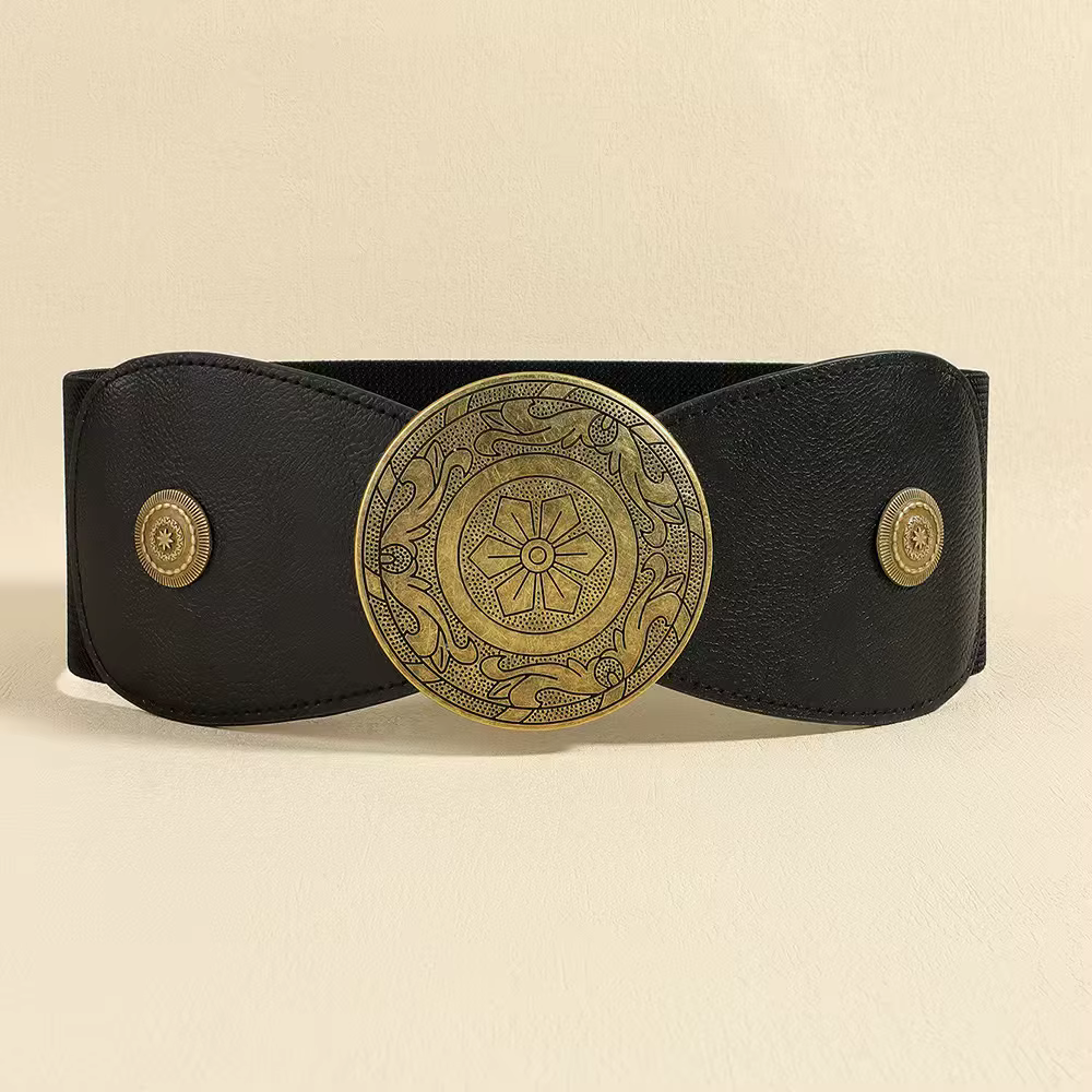Ceinture élastique large pour femme