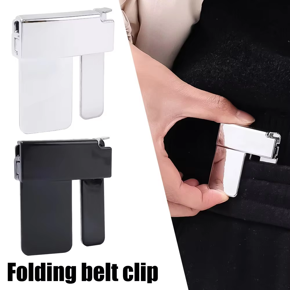 Clip rétractable pour pantalons
