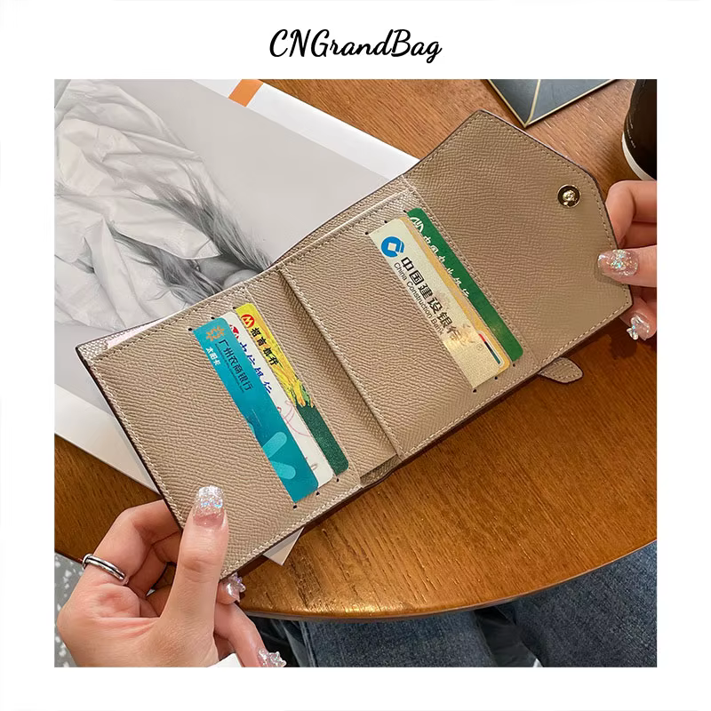 Portefeuille personnalisé en cuir véritable pour femmes