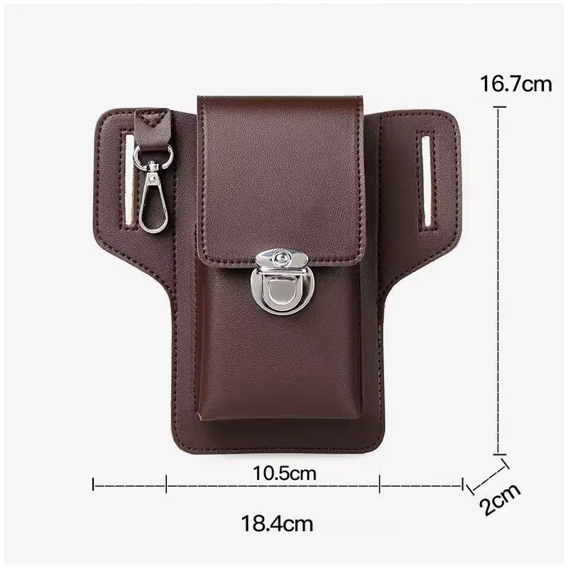 Nouveau sac de taille porter des clés montées sur la ceinture sac