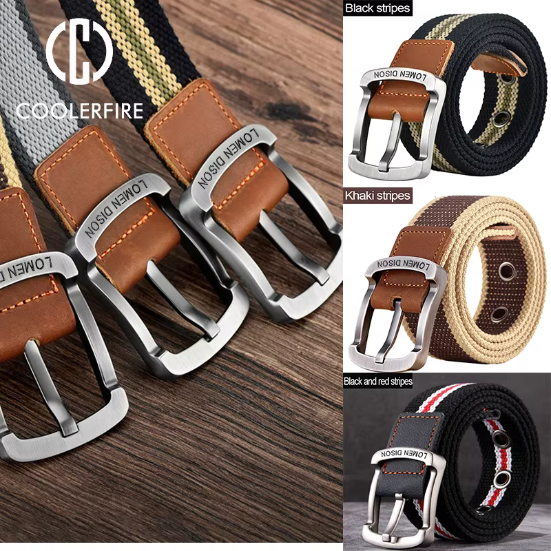 Ceinture en toile pour homme