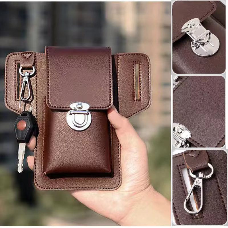 Nouveau sac de taille porter des clés montées sur la ceinture sac