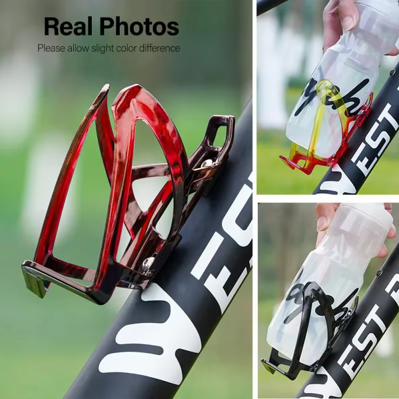 Porte-bidons de vélo porte-bouteille d'eau de vélo de route vtt coloré léger support de bouteille de vélo accessoires de vélo