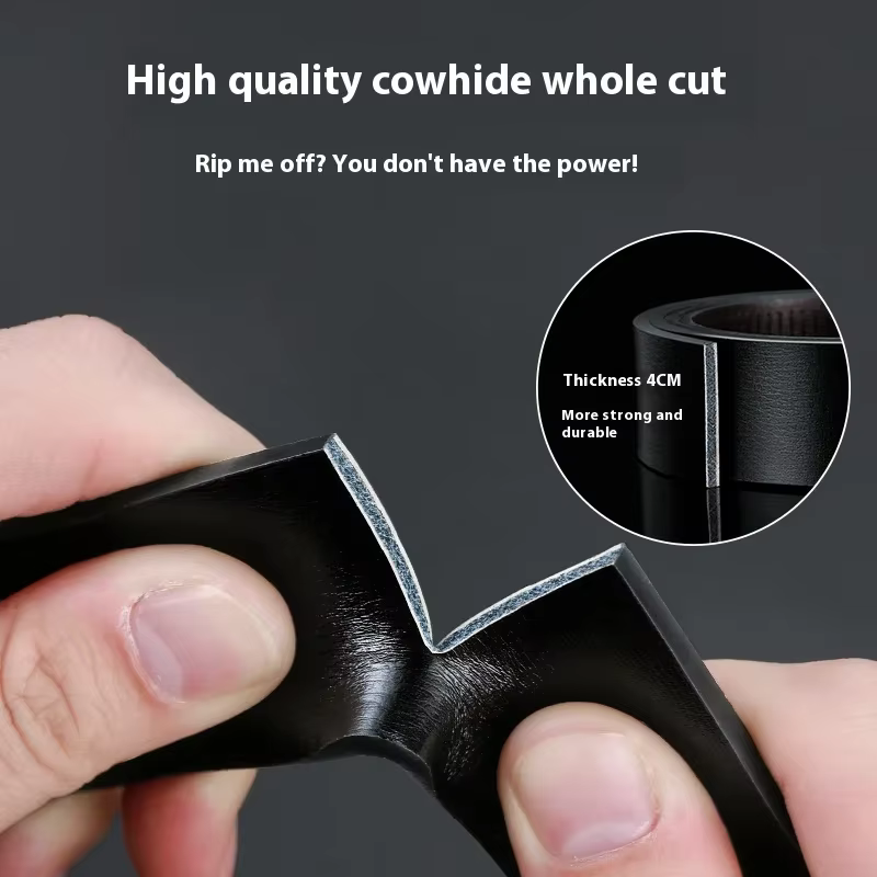 Ceinture en cuir pour hommes mode boucle automatique peau de vache ceintures masculines de luxe concepteur