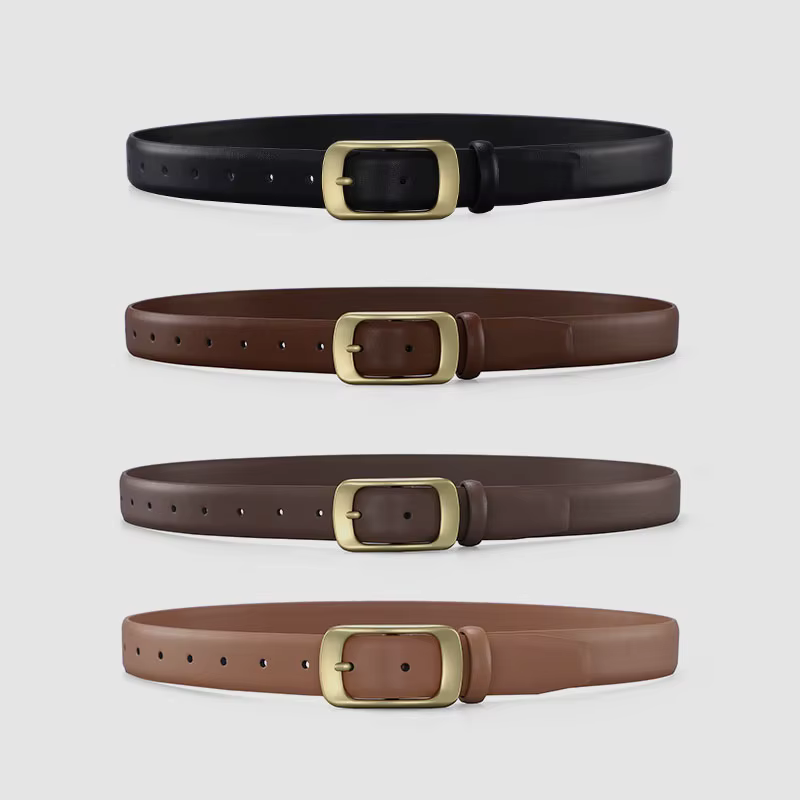 Ceinture en cuir pour femmes
