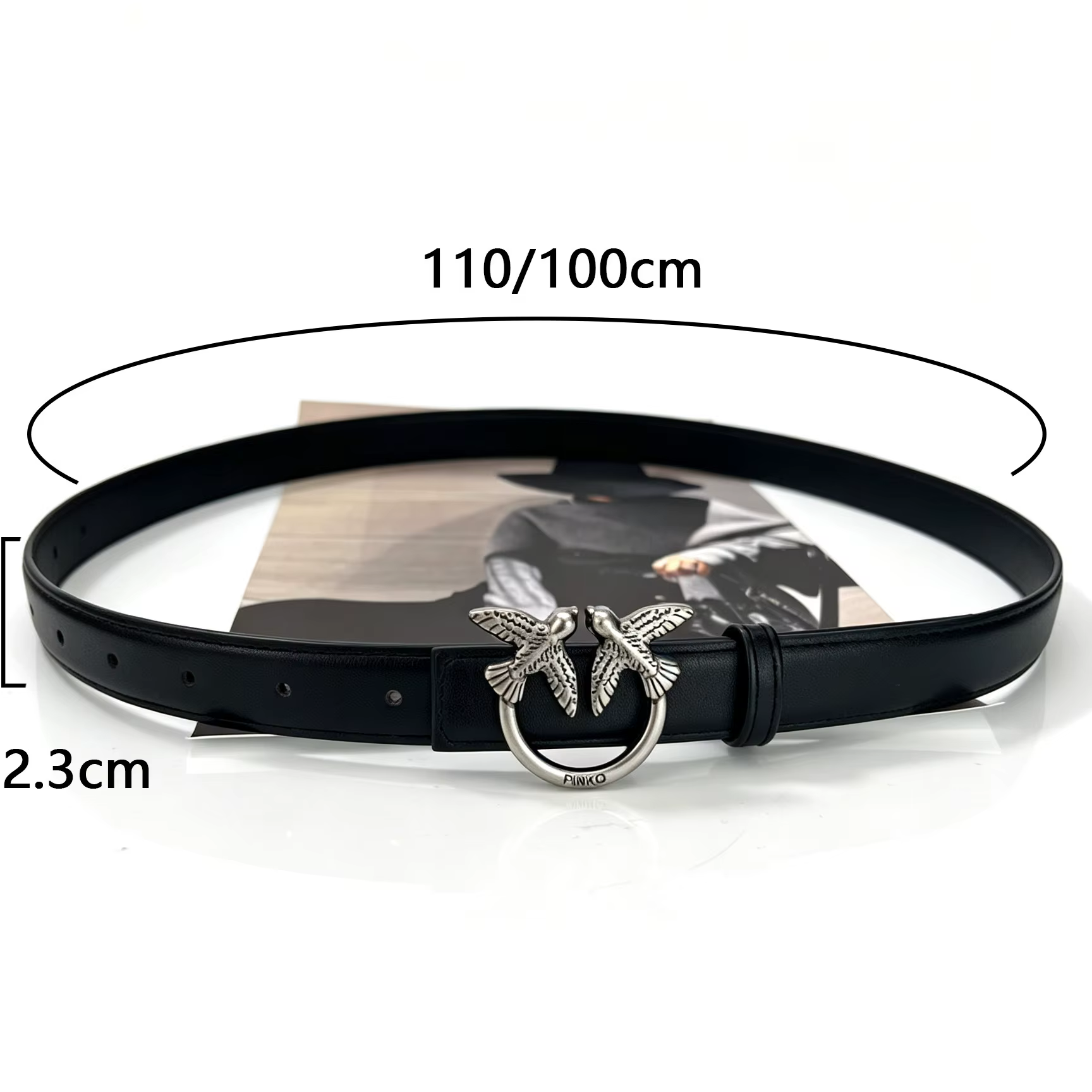 Nouvelle ceinture pour femme, style Instagram, accessoire de mode de luxe, populaire auprès des célébrités d'Internet, design élégant