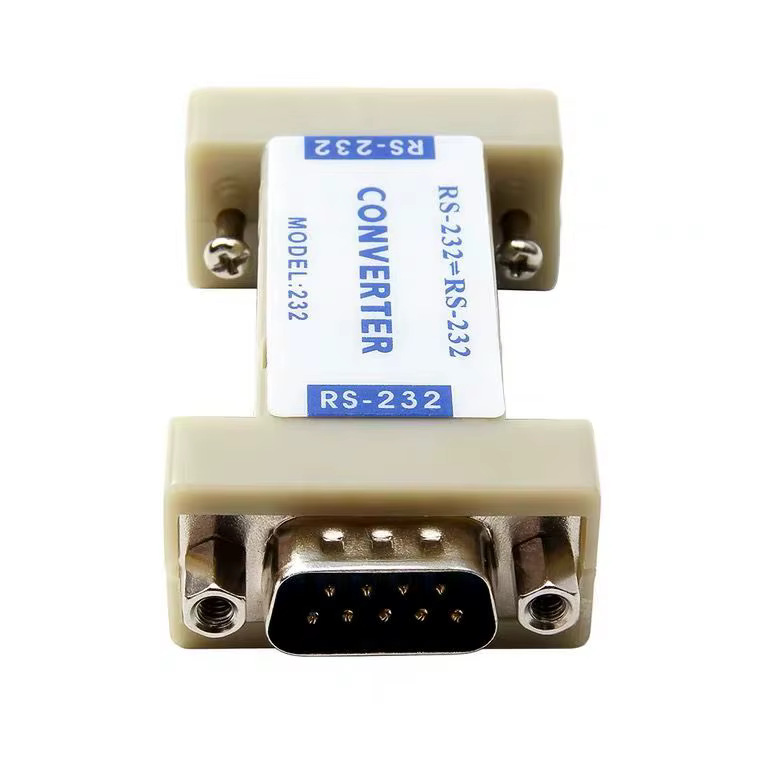 Adaptateur électrique d'isolateur de port série RS232 vers RS232 alimenté par port