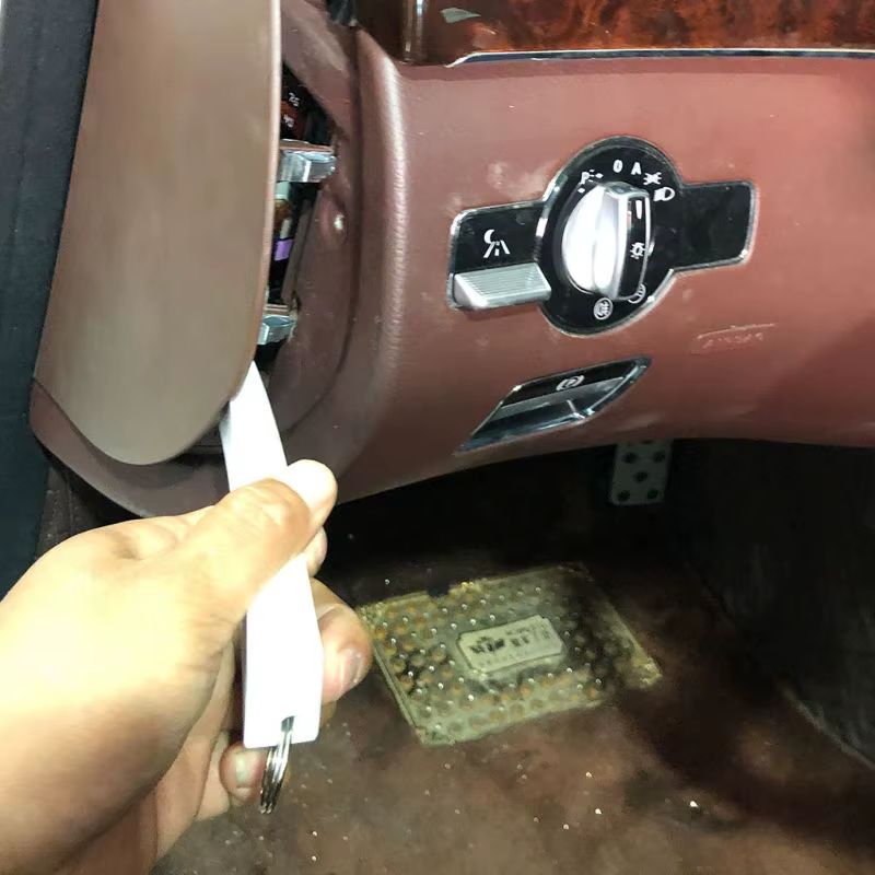 Cale retrait garniture panneau automobile, outils manuels démontage voiture, cale en plastique pour