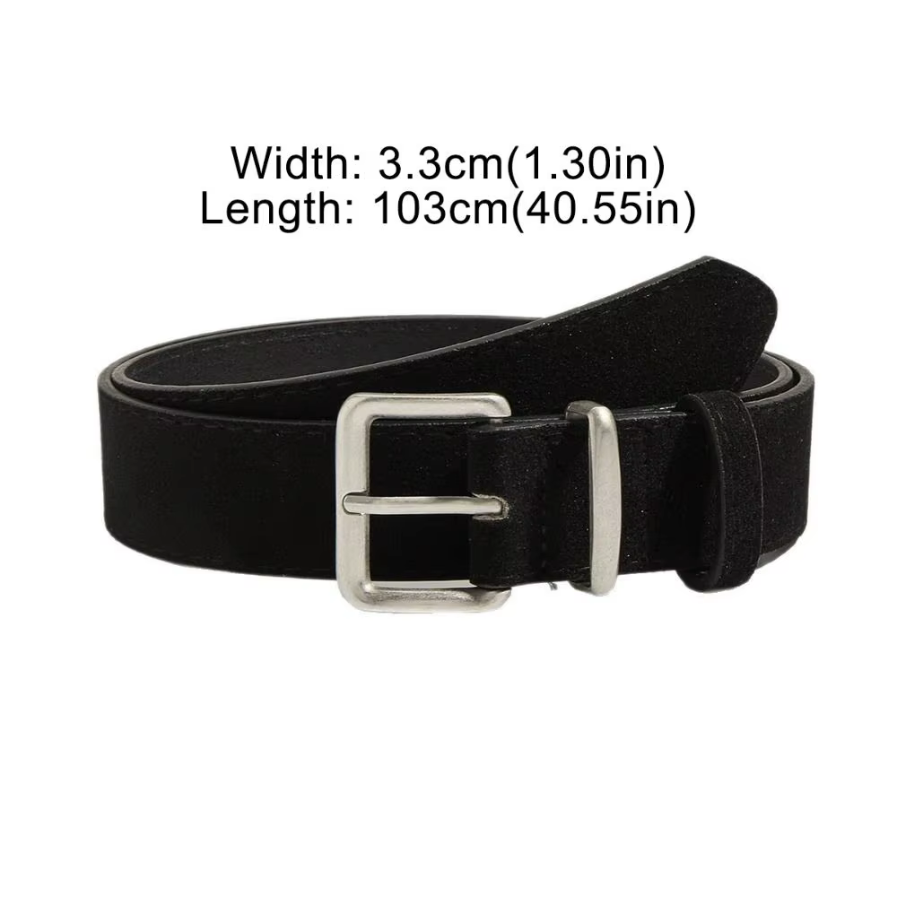 Maillard Style daim cuir large ceinture à la mode Design de luxe affaires taille sangle polyvalent décontracté pantalon robe ceintures cadeaux