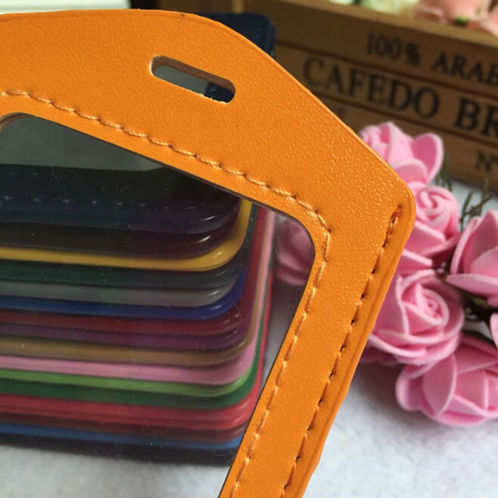 Porte-cartes en cuir PU pour hommes et femmes