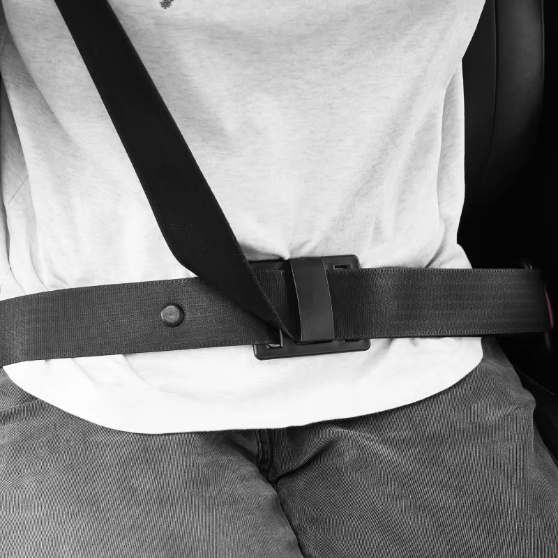 Clip de réglage de ceinture de sécurité de voiture, pour le confort du cou, positionneur de sangle d'épaule, réduit l'inconfort, accessoire Compact universel