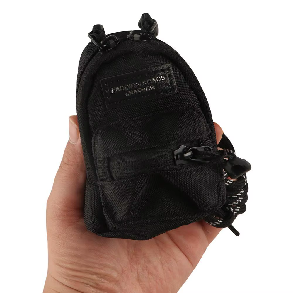 Pochette pour pièces de monnaie imprimé léopard