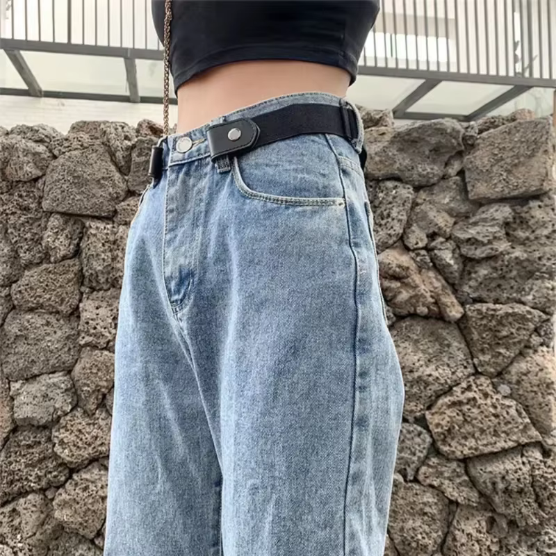Ceinture élastique réglable et polyvalente pour jeans de loisirs