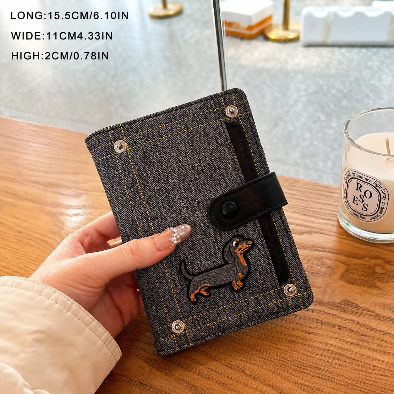 Porte-cartes et porte-documents en cuir PU