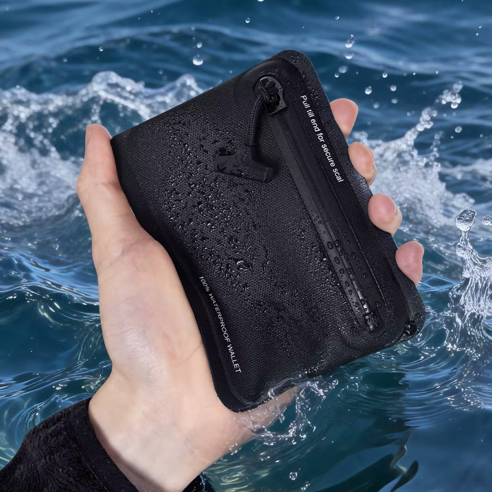 Portefeuille étanche robuste, submersible, protection pour clés et cartes