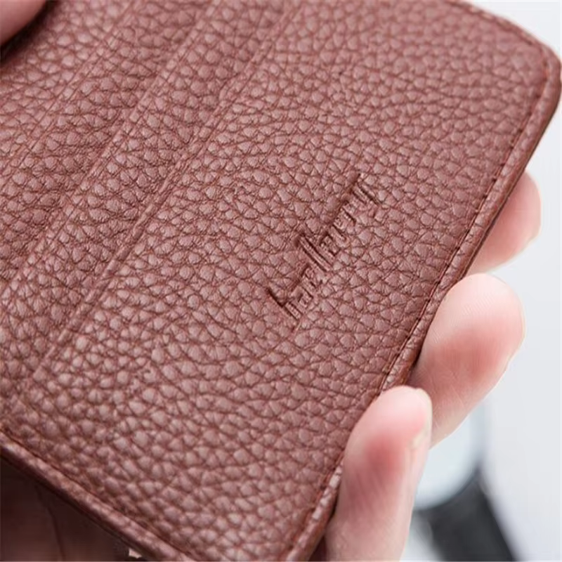 Portefeuille de poche avant Ultra mince pour hommes