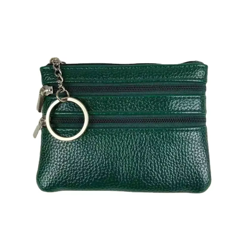 Porte-monnaie en cuir pour femme