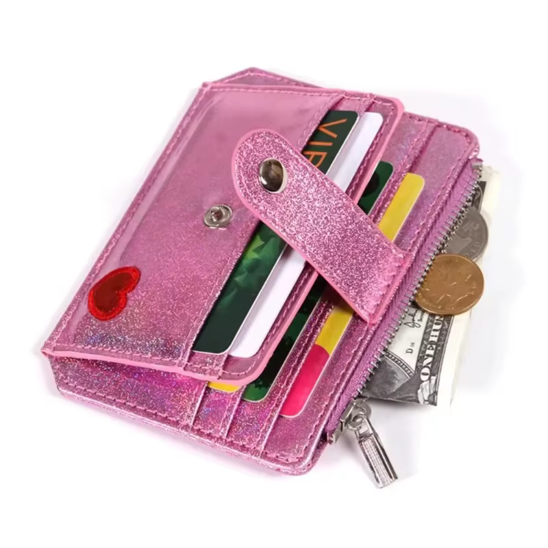 Porte-monnaie à fermeture éclair pour femmes
