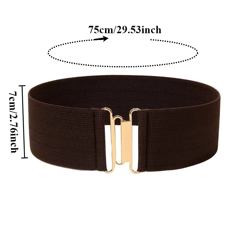 Nouvelle Arrivée Ceinture Élastique Large et Tendance pour Robes Femme – Ceintures Élégantes et Polyvalentes
