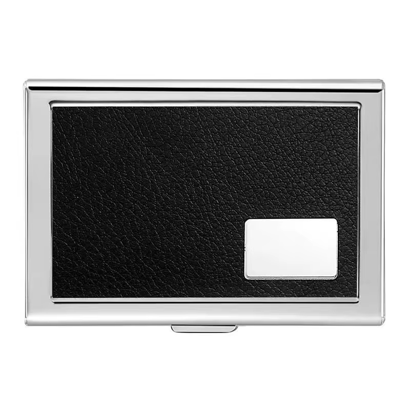 Porte-cartes anti-magnétique en aluminium pour hommes et femmes