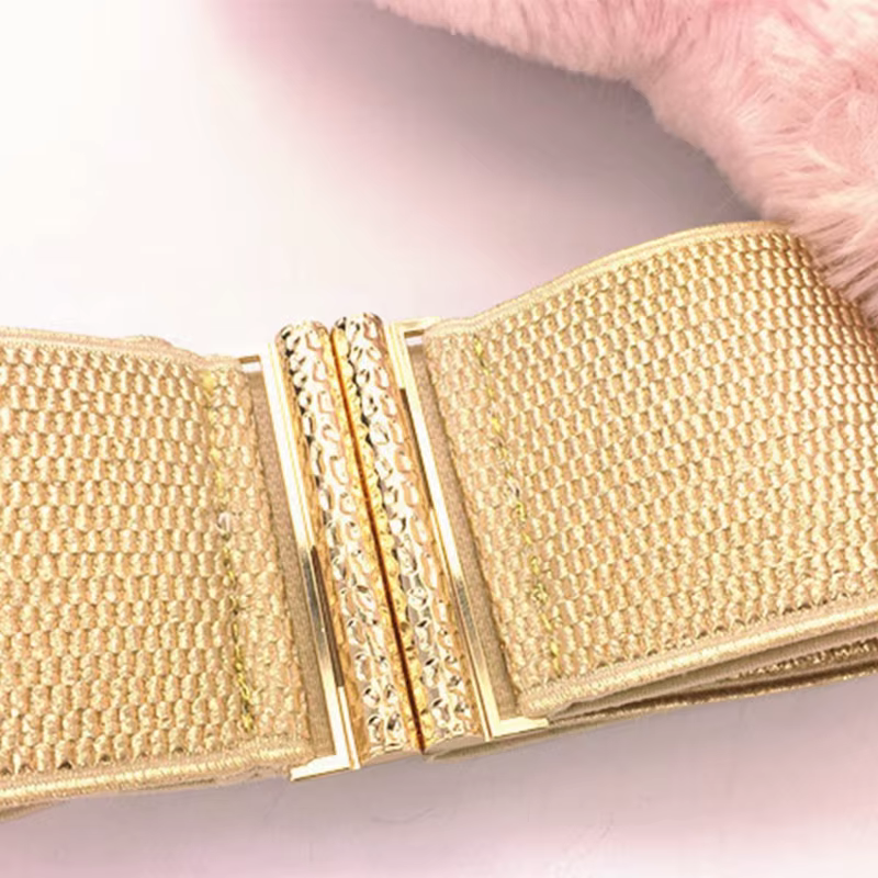 Femmes taille élastique ceinture mince façonnage