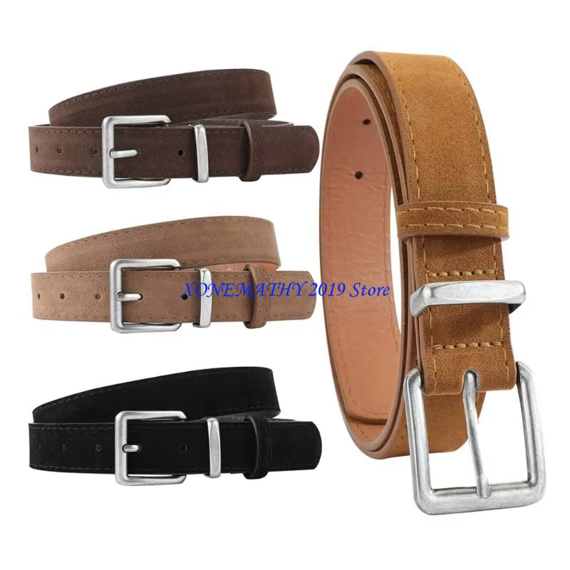F42F – ceinture en daim réglable pour femmes