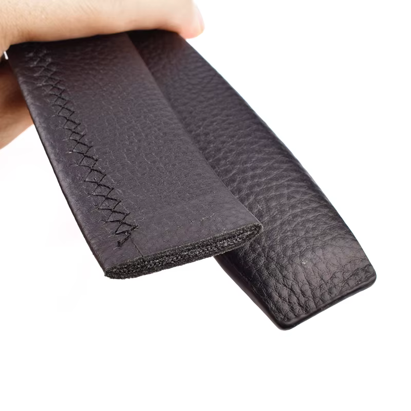Ceinture antivol en cuir véritable pour hommes et femmes