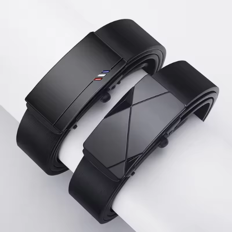 Ceinture à boucle automatique pour homme
