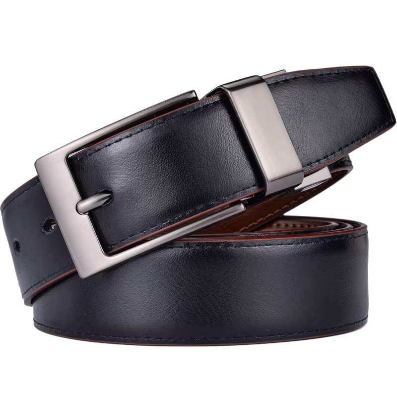 1 ceinture homme - Ceintures réversibles en cuir