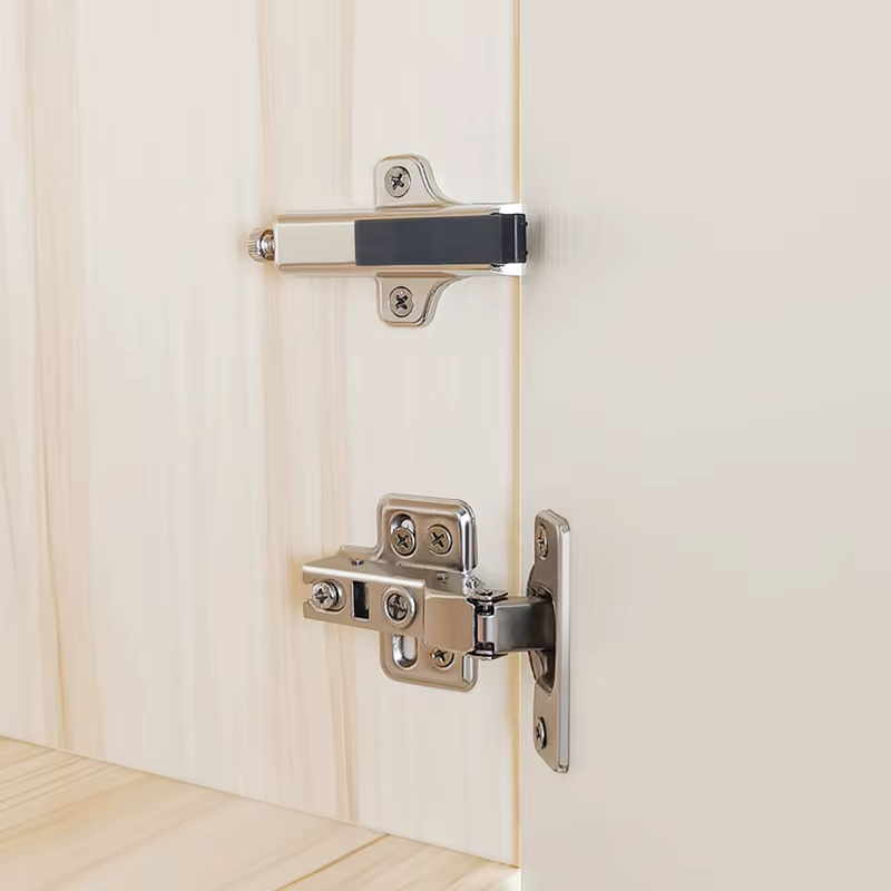 Butée de porte à poignée invisible ; Amortisseurs de charnières de haute qualité pour meubles de maison et armoires de cuisine à fermeture douce et silencieuse